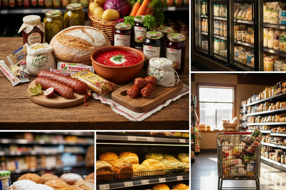 What You'll Find: Ukrainian Food & Grocery at Naperville Fresh Market